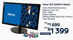 Computer Mania Mecer 19.5" A2057K+ Monitor offer