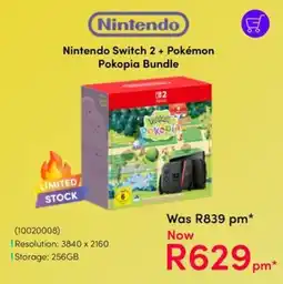 Teljoy Nintendo Switch 2 + Pokémon Pokopia Bundle offer