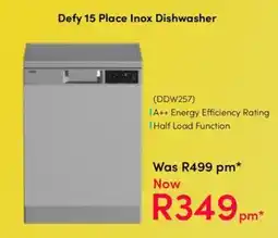 Teljoy Defy 15 Place Inox Dishwasher offer