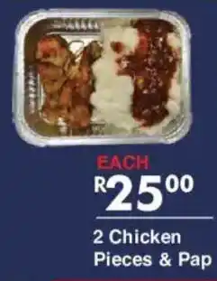 President Hyper 2 Chicken Pieces & Pap offer