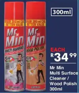 President Hyper Mr Min Multi Surface Cleaner / Wood Polish offer