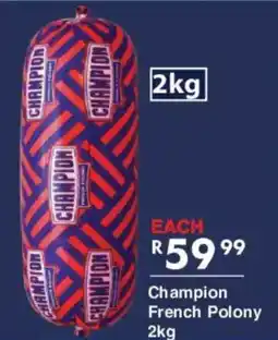 President Hyper Champion French Polony offer