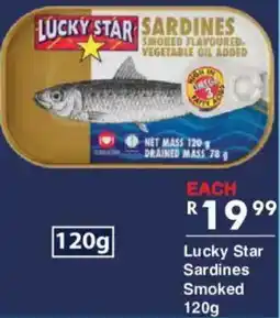 President Hyper Lucky Star Sardines Smoked offer