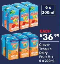 President Hyper Clover Tropika Dairy Fruit Mix offer