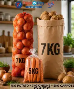 Take 'n Pay 7KG POTATO + 7KG ONIONS + 5KG CARROTS offer