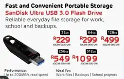 Computer Mania SanDisk Ultra USB 3.0 Flash Drive offer