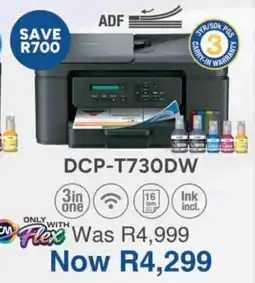 Computer Mania Brother DCP-T730DW Printer offer