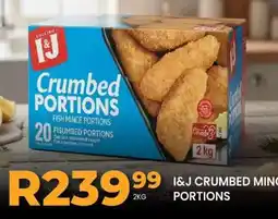 Take 'n Pay I&J Crumbed Mince Portions offer