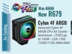 Computer Mania Aerocool Cylon 4F ARGB CPU Air Cooler offer