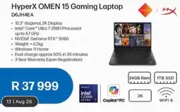 Computer Mania HyperX OMEN 15 Gaming Laptop offer