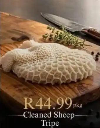 Take 'n Pay Cleaned Sheep Tripe offer