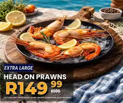 Take 'n Pay Head on prawns offer