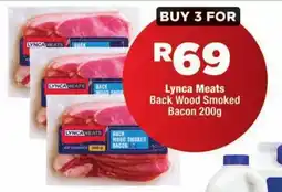 OK Foods Lynca Meats Back Wood Smoked Bacon offer