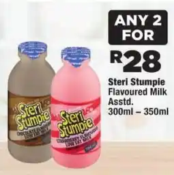 OK Foods Steri Stumpie Flavoured Milk Assorted offer