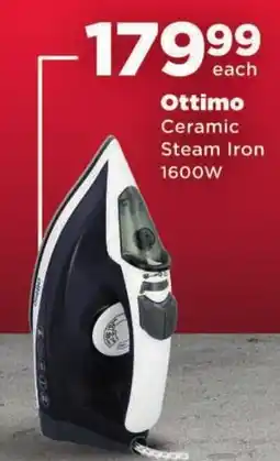OK Foods Ottimo Ceramic Steam Iron offer