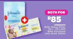 OK Foods Johnson's Baby Wipes Assorted offer