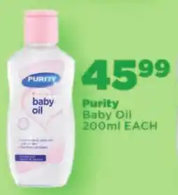 OK Foods Purity Baby Oil offer