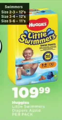 OK Foods Huggies Little Swimmers Diapers Assorted offer