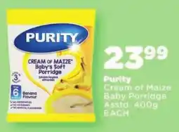 OK Foods Purity Cream of Maize Baby Porridge offer
