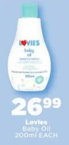 OK Foods Lovies Baby Oil offer