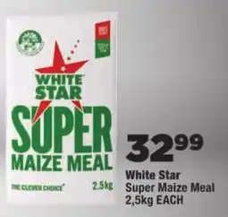 OK Foods White Star Super Maize Meal offer
