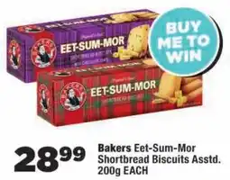 OK Foods Bakers Eet-Sum-Mor Shortbread Biscuits Assorted offer