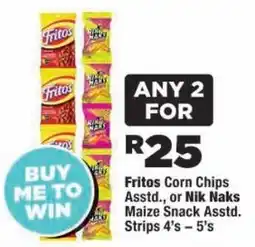 OK Foods Fritos Corn Chips Assorted offer