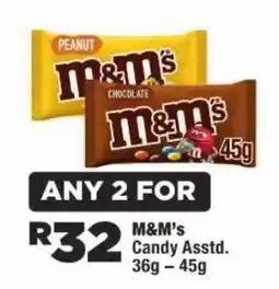OK Foods M&M's Candy Asstd. offer