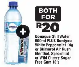 OK Foods Bonaqua Still Water offer
