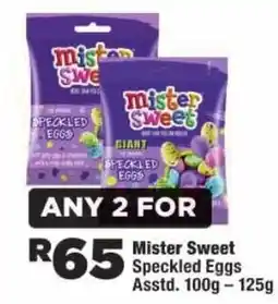 OK Foods Mister Sweet Speckled Eggs offer