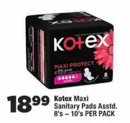OK Foods Kotex Maxi Sanitary Pads Assorted offer