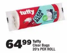 OK Foods Tuffy Clear Bags offer