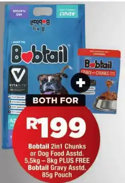 OK Foods Bobtail 2in1 Chunks or Dog Food offer