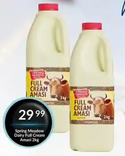 Super Save Spring Meadow Dairy Full Cream Amasi offer