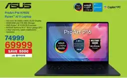 Incredible Connection ASUS ProArt P16 H7606 offer
