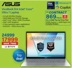 Incredible Connection ASUS VivoBook S14 offer