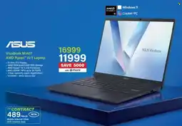 Incredible Connection ASUS VivoBook M1407 AMD Ryzen AI 5 Laptop offer