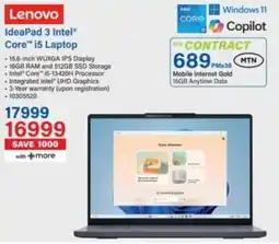 Incredible Connection Lenovo IdeaPad 3 Intel Core i5 Laptop offer
