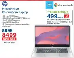 Incredible Connection HP 14 Intel N100 Chromebook Laptop offer