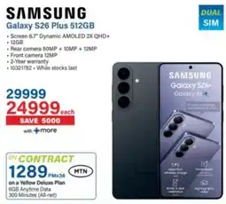 Incredible Connection SAMSUNG Galaxy S26 Plus 512GB offer