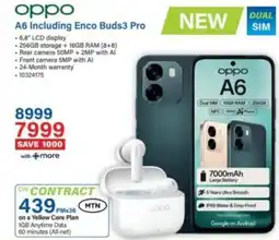 Incredible Connection OPPO A6 Including Enco Buds3 Pro offer
