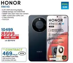 Incredible Connection HONOR X9d 5G offer