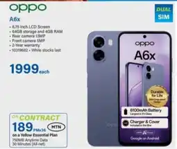 Incredible Connection OPPO A6x offer