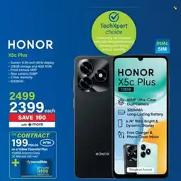Incredible Connection HONOR X5c Plus offer