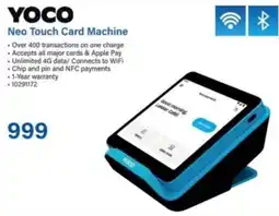 Incredible Connection YOCO Neo Touch Card Machine offer