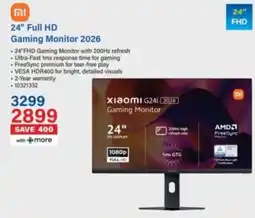 Incredible Connection xiaomi G24i Gaming Monitor offer