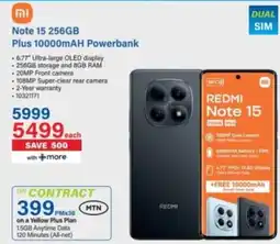 Incredible Connection REDMI Note 15 offer