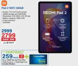 Incredible Connection REDMI Pad 2 offer