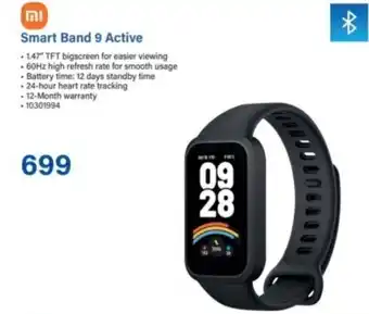 Incredible Connection Smart Band 9 Active offer