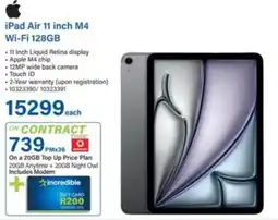 Incredible Connection iPad Air 11 inch M4 offer
